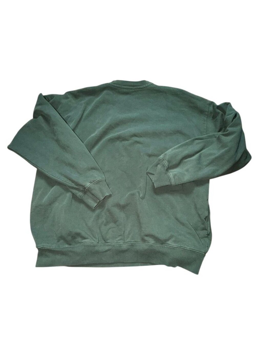 Brandy Melville Erica Sweatshirt Hawaii In Gold Lettering-Green-GUC - Picture 6 of 6